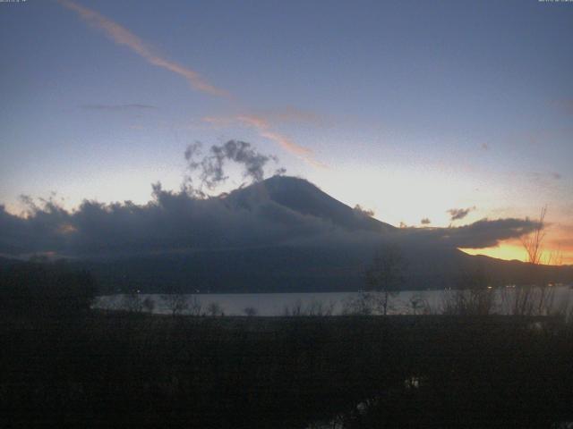 山中湖からの富士山