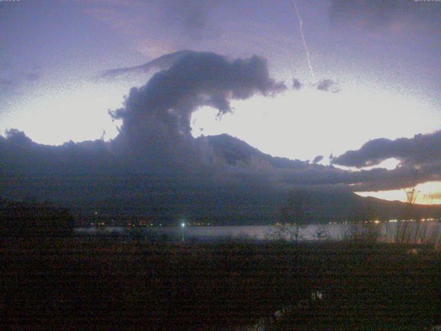 山中湖からの富士山