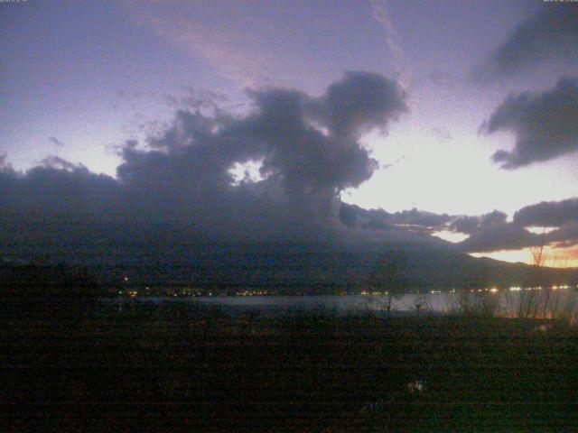 山中湖からの富士山
