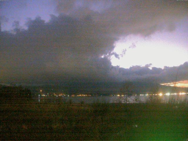 山中湖からの富士山