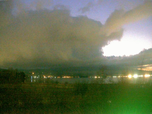 山中湖からの富士山