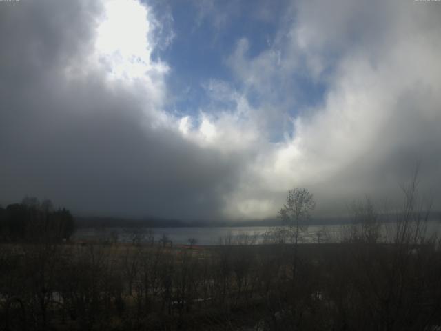 山中湖からの富士山