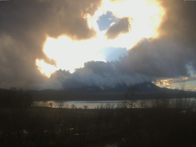 山中湖からの富士山