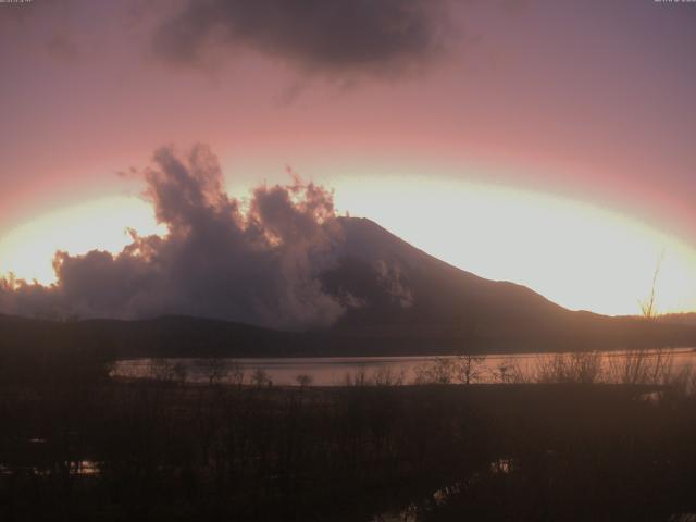 山中湖からの富士山