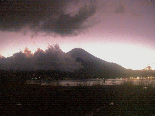 山中湖からの富士山