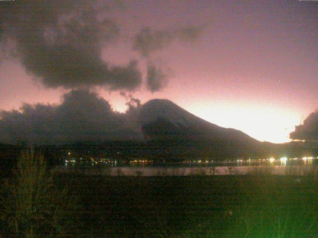 山中湖からの富士山