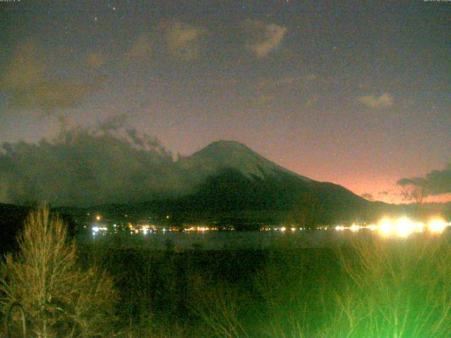 山中湖からの富士山