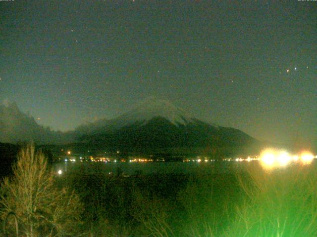 山中湖からの富士山