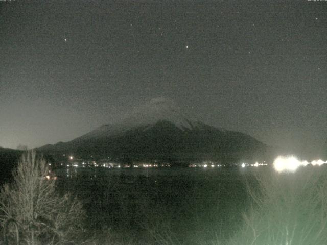 山中湖からの富士山