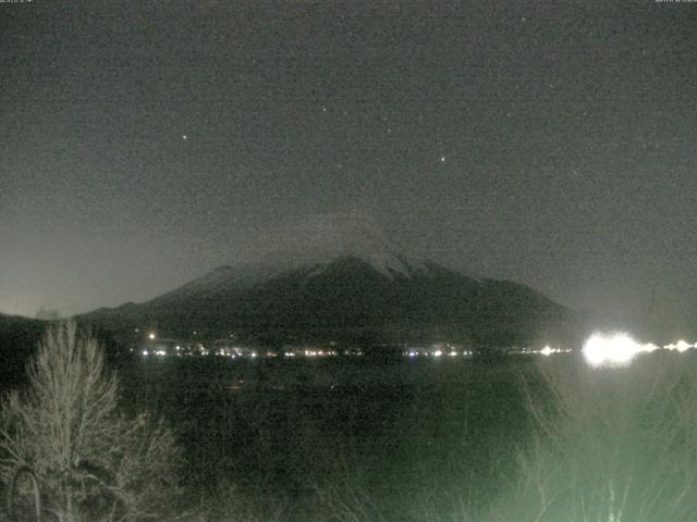 山中湖からの富士山
