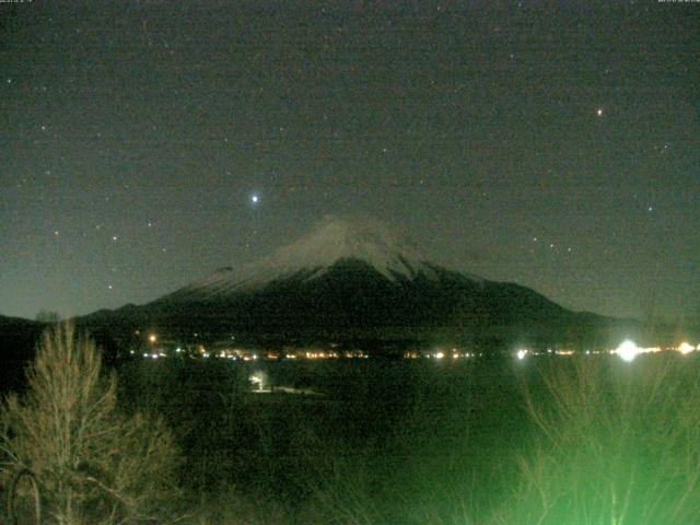 山中湖からの富士山