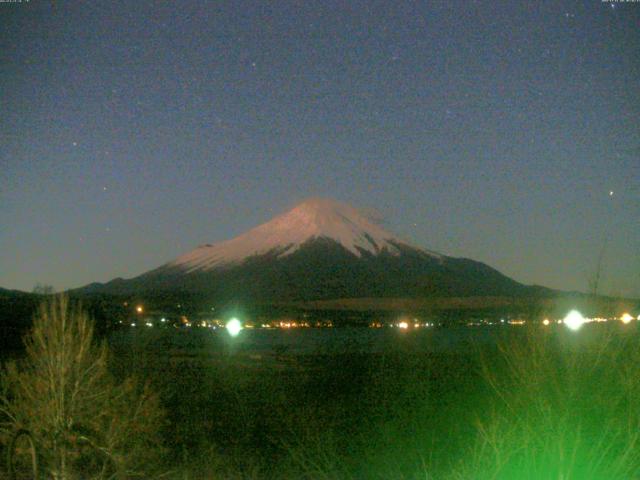 山中湖からの富士山