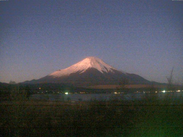 山中湖からの富士山