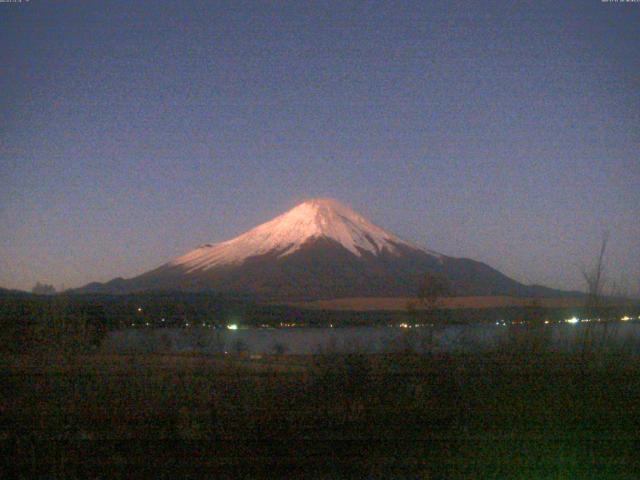 山中湖からの富士山