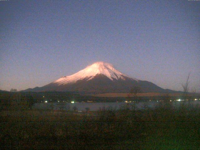 山中湖からの富士山