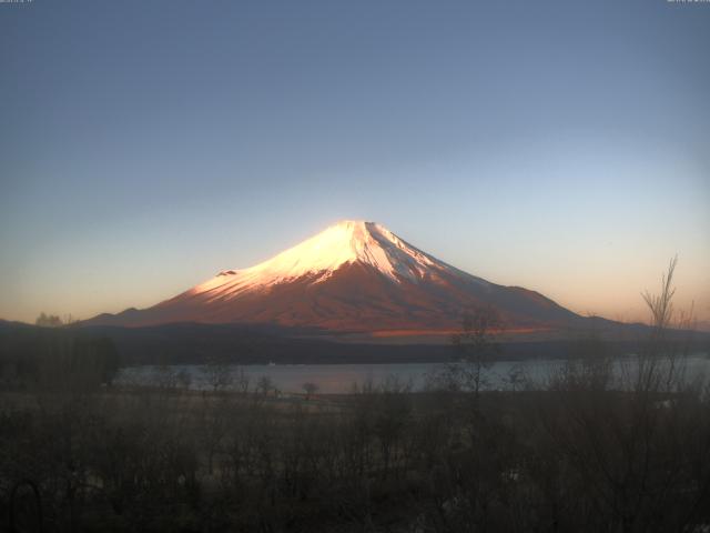 山中湖からの富士山