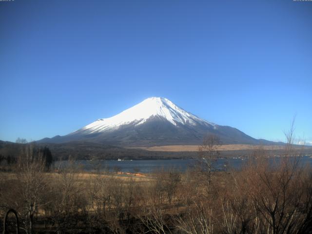 山中湖からの富士山