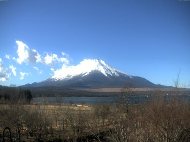 山中湖からの富士山