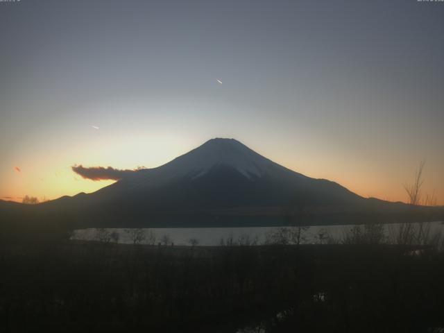山中湖からの富士山