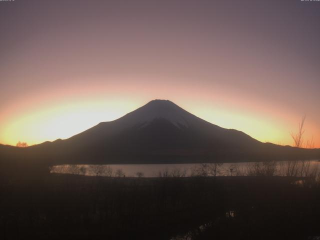 山中湖からの富士山