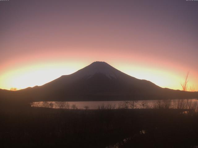 山中湖からの富士山