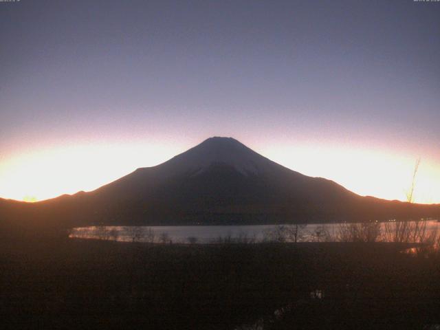 山中湖からの富士山