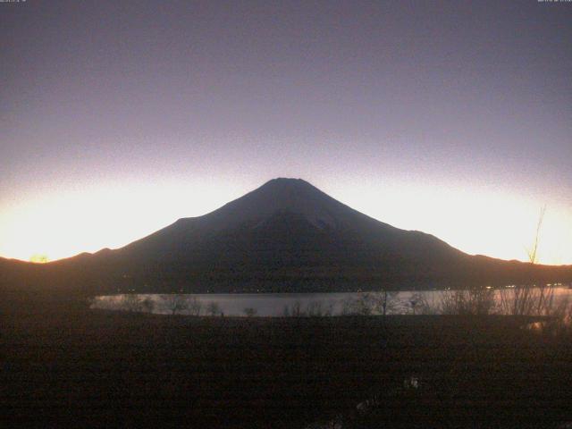 山中湖からの富士山