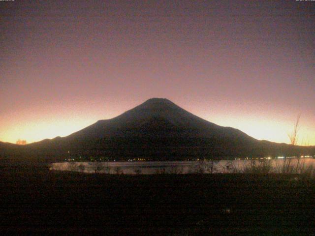 山中湖からの富士山