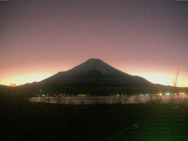 山中湖からの富士山