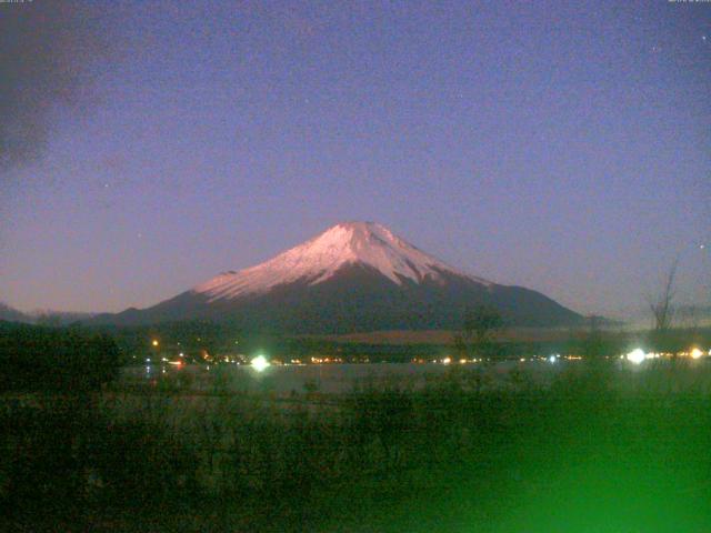 山中湖からの富士山