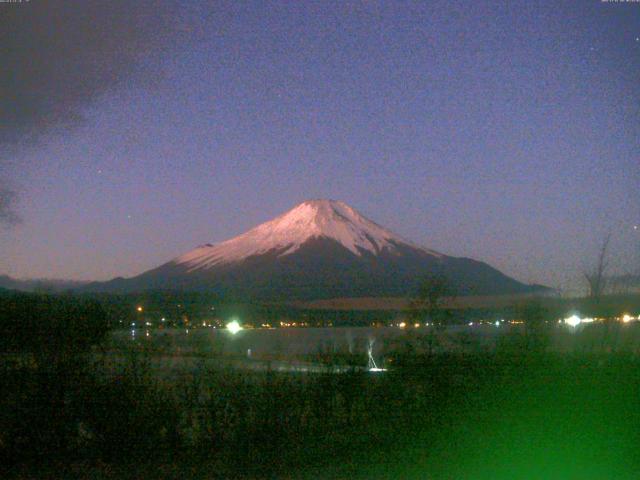 山中湖からの富士山