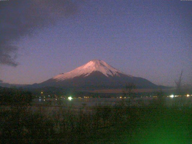 山中湖からの富士山