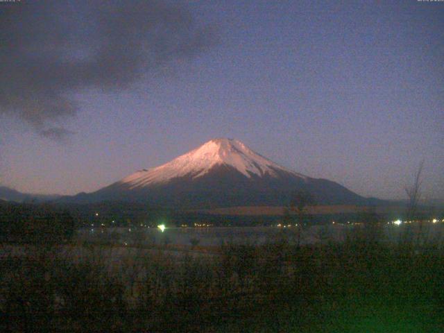山中湖からの富士山
