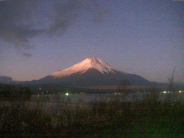 山中湖からの富士山