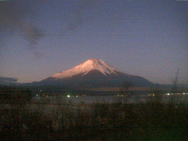 山中湖からの富士山