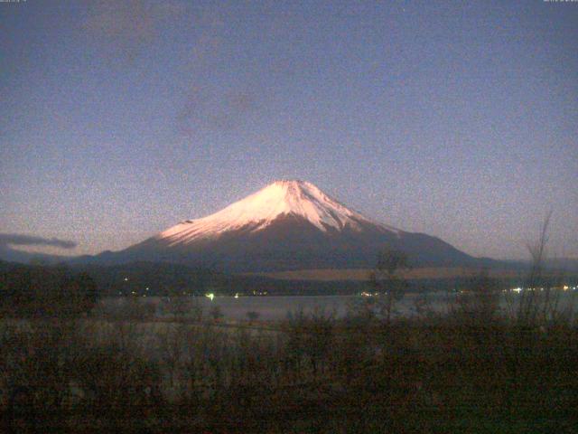 山中湖からの富士山