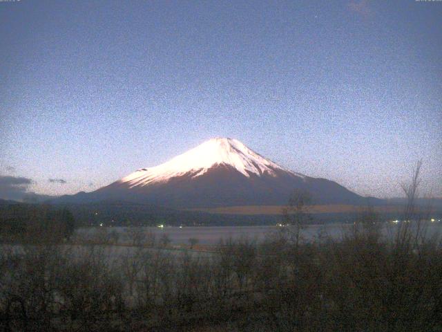 山中湖からの富士山