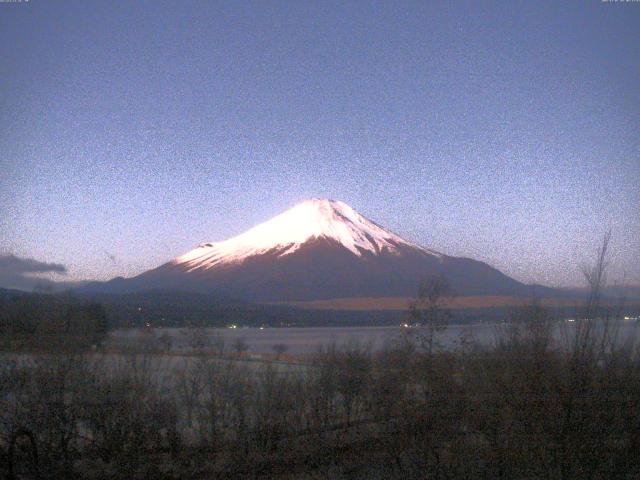山中湖からの富士山