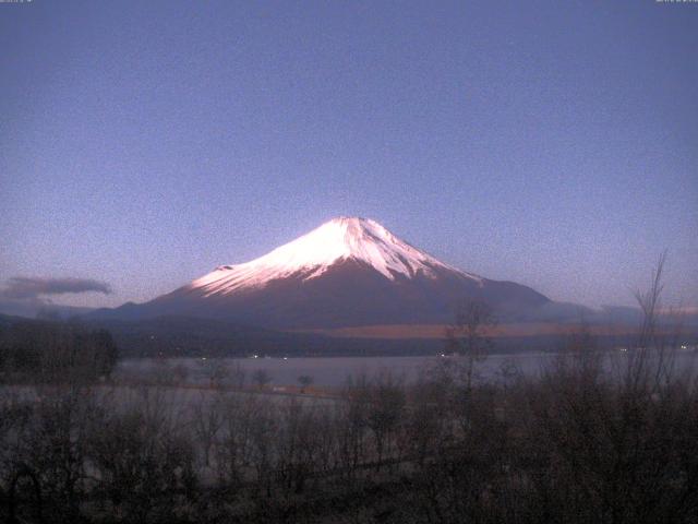 山中湖からの富士山