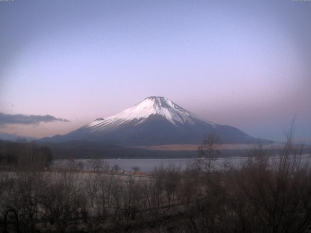 山中湖からの富士山