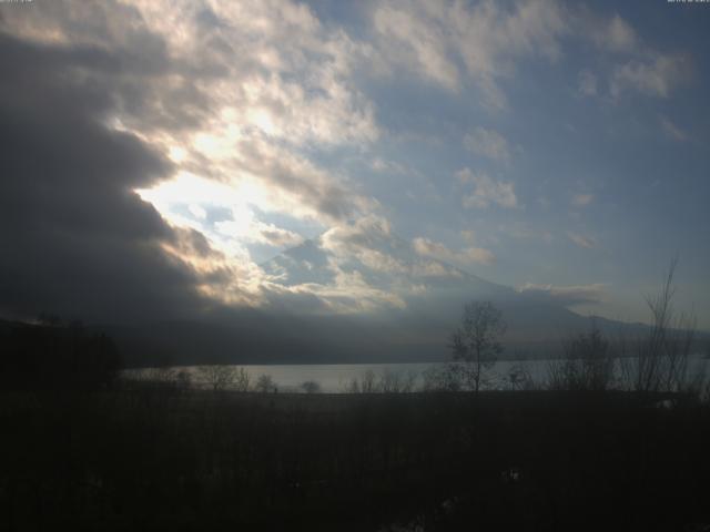 山中湖からの富士山