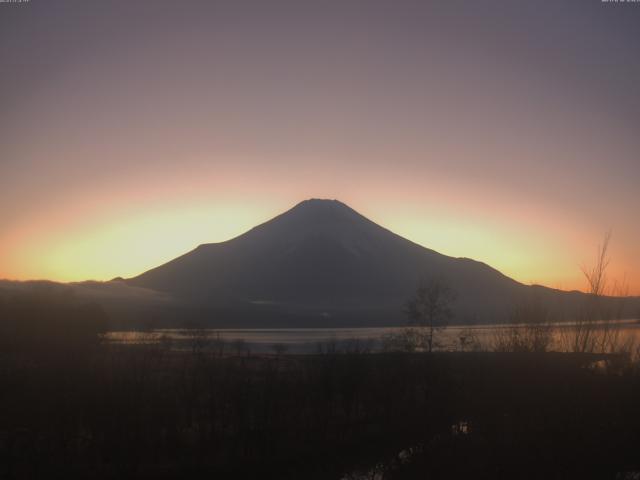 山中湖からの富士山