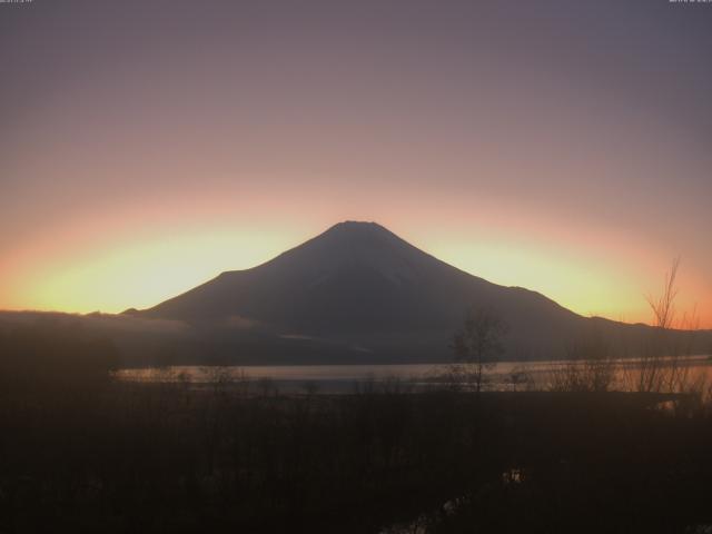 山中湖からの富士山
