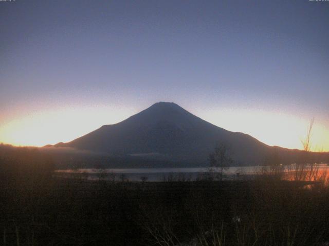 山中湖からの富士山