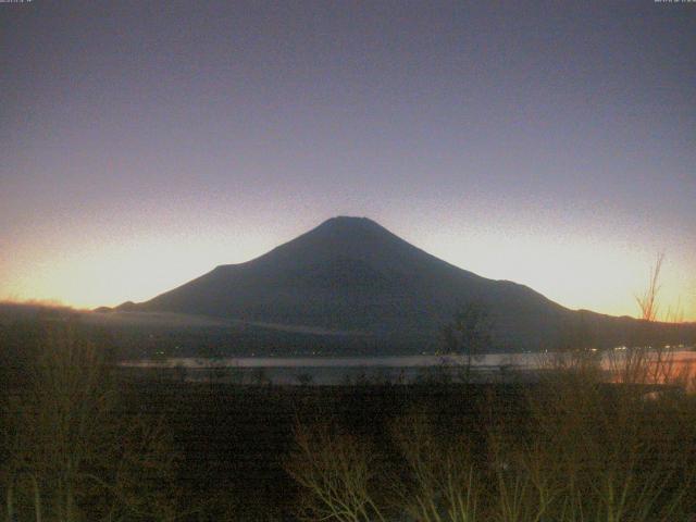 山中湖からの富士山