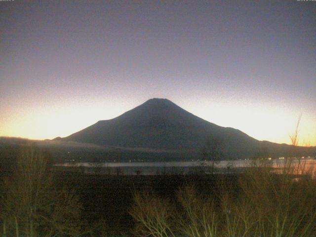 山中湖からの富士山