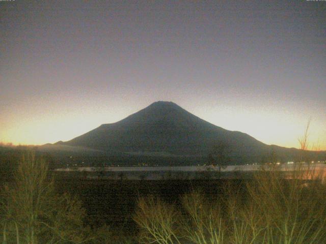 山中湖からの富士山