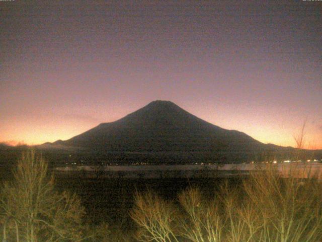 山中湖からの富士山