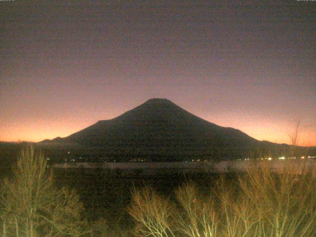 山中湖からの富士山