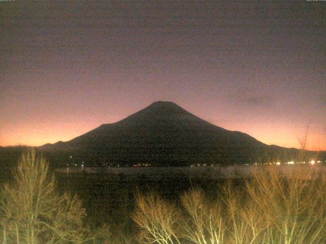 山中湖からの富士山